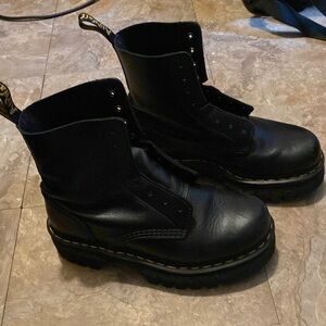 Dr Martin Audrick platform boots Size W7